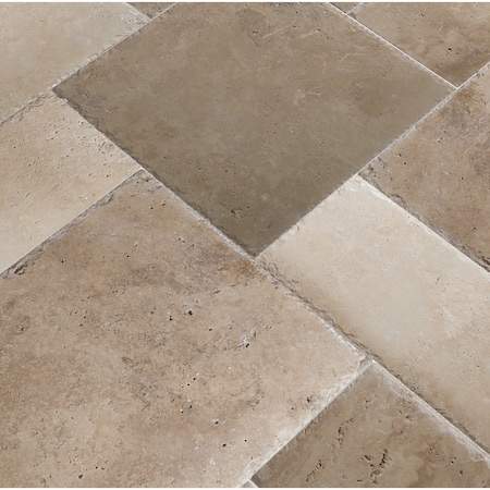 Msi Tuscany Beige Pattern Honed-Unfilled-Chipped Travertine Floor And Wall Tile ZOR-NS-0073